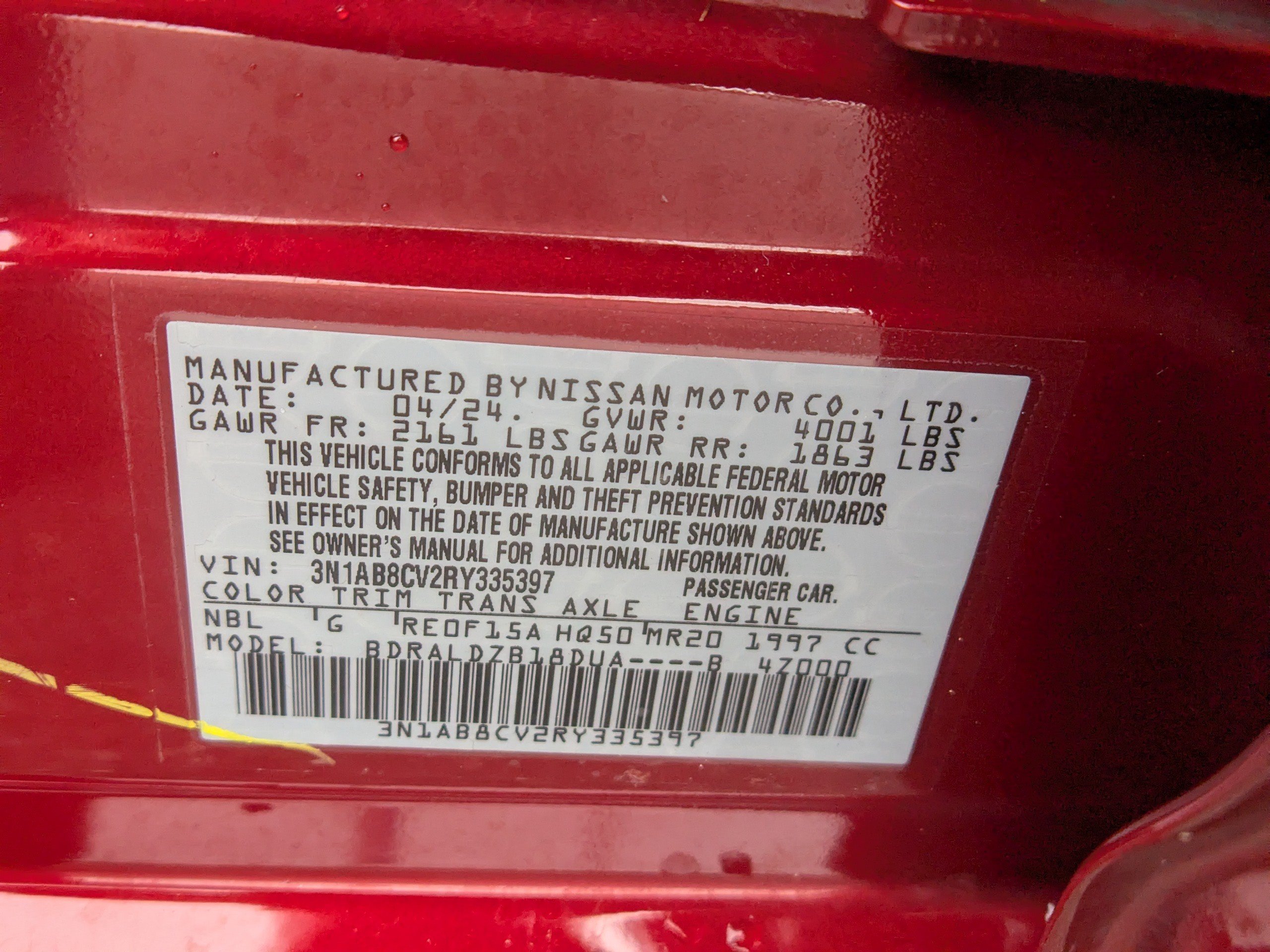 Used 2024 Nissan Sentra SV FWD image 17