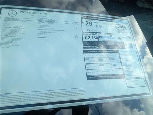 New 2026 Mercedes-Benz C 300 Sedan image 18