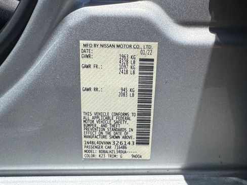 Used 2022 Nissan Altima 2.5 SV FWD image 20