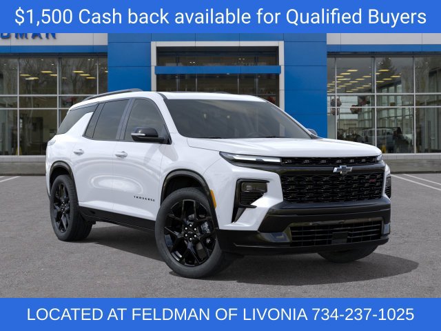 New 2026 Chevrolet Traverse RS w/ LPO, Floor Liner Package AWD/4WD image 7