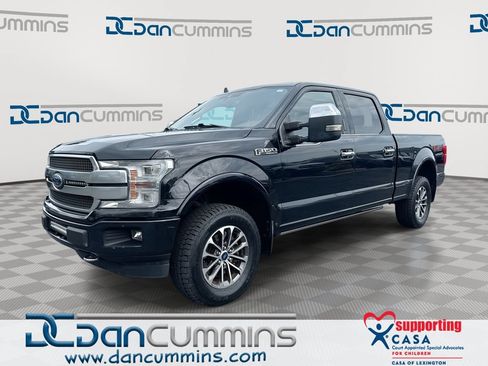 Used 2019 Ford F150 Platinum w/ Technology Package AWD/4WD image 1