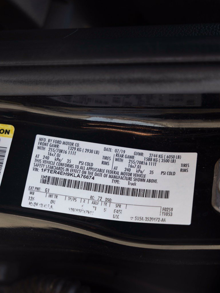 Used 2019 Ford Ranger XL w/ Equipment Group 101A Mid RWD image 35
