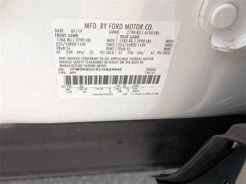 Used 2020 Ford Explorer ST w/ Premium Technology Package image 44