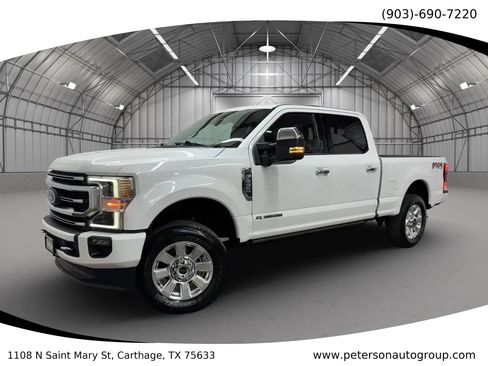 Used 2020 Ford F250 Platinum w/ FX4 Off-Road Package AWD/4WD image 1
