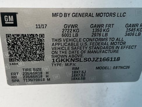 Used 2018 GMC Acadia SLE image 26