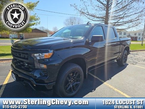 New 2025 Chevrolet Silverado 1500 Custom w/ LPO, Dark Essentials Package image 1