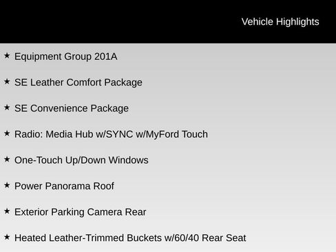 Used 2015 Ford Escape SE w/ Leather Comfort Package image 5