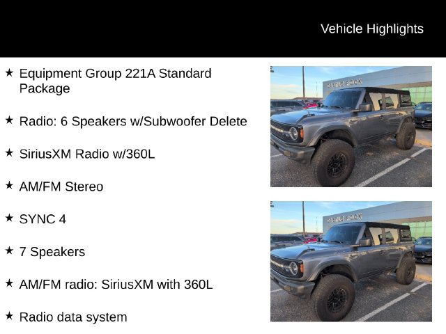 Used 2023 Ford Bronco Big Bend AWD/4WD image 7
