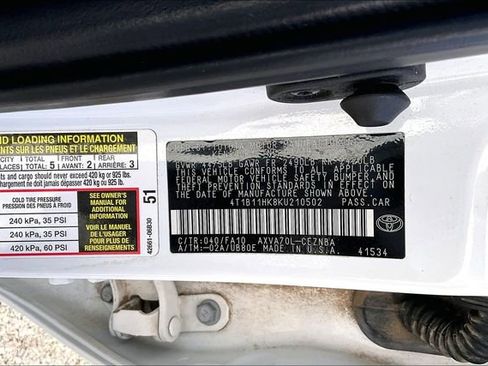 Used 2019 Toyota Camry LE image 35