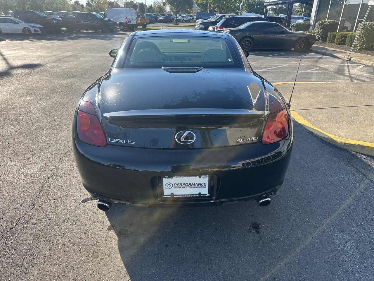 Used 2002 Lexus SC 430 Convertible RWD image 4