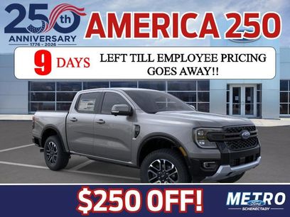 New 2025 Ford Ranger Lariat w/ FX4 Off-Road Package