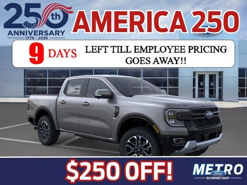 New 2025 Ford Ranger Lariat w/ FX4 Off-Road Package AWD/4WD image 1