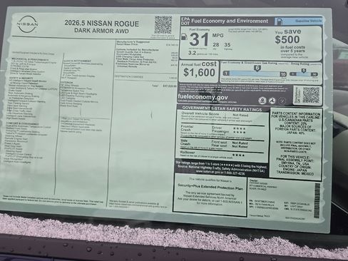 New 2026 Nissan Rogue SV image 36