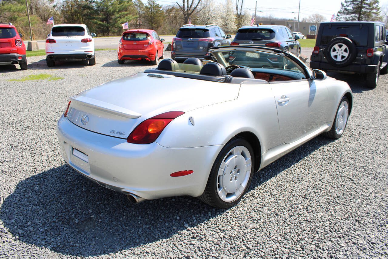 Used 2002 Lexus SC 430 Convertible RWD image 7