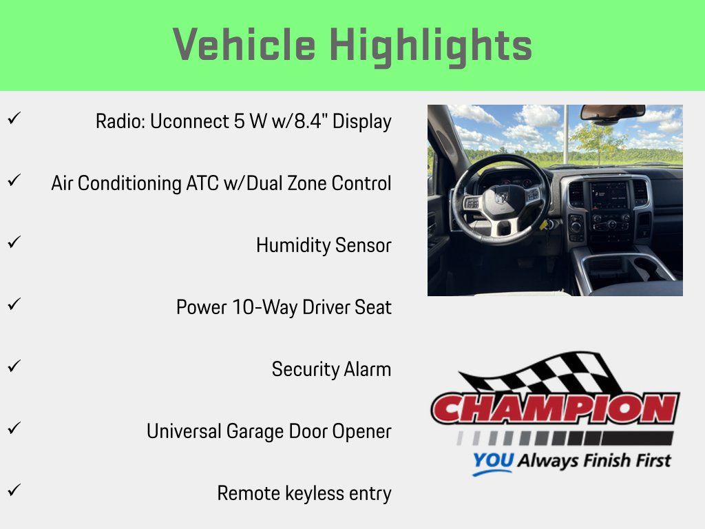 Used 2023 RAM 1500 Classic SLT w/ Electronics Convenience Group AWD/4WD image 18