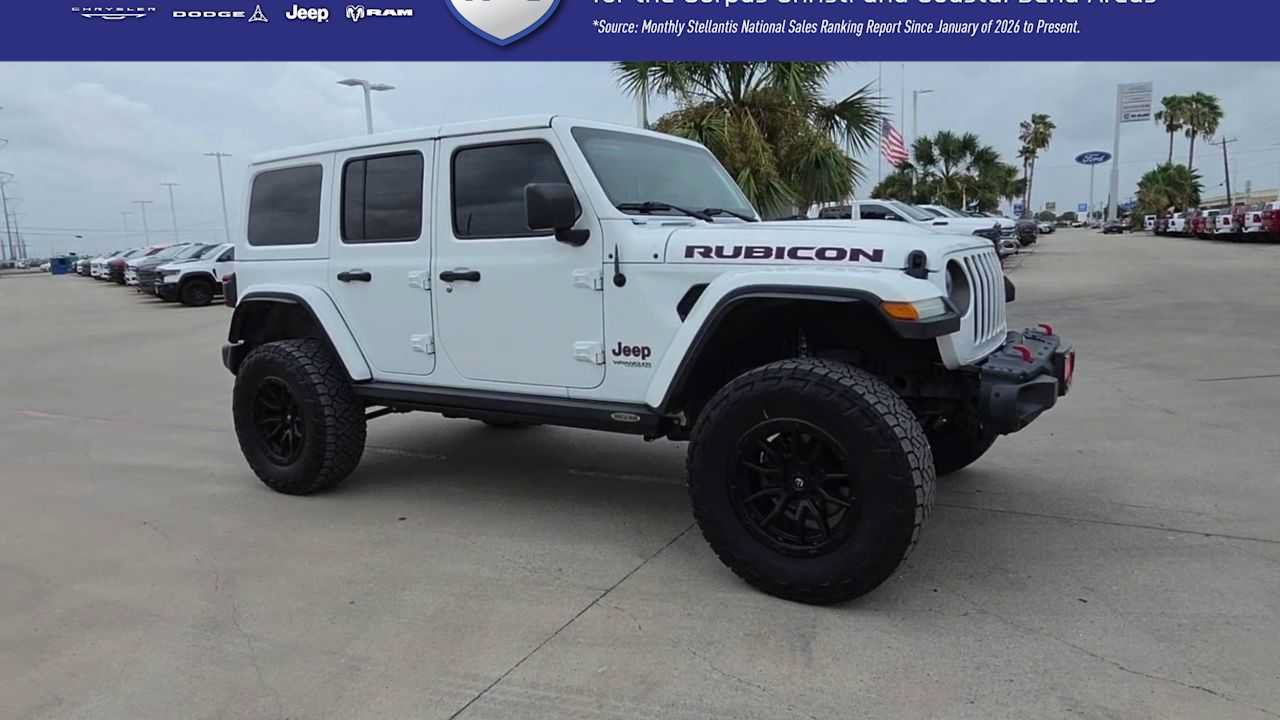 Used 2020 Jeep Wrangler Unlimited Rubicon AWD/4WD image 2