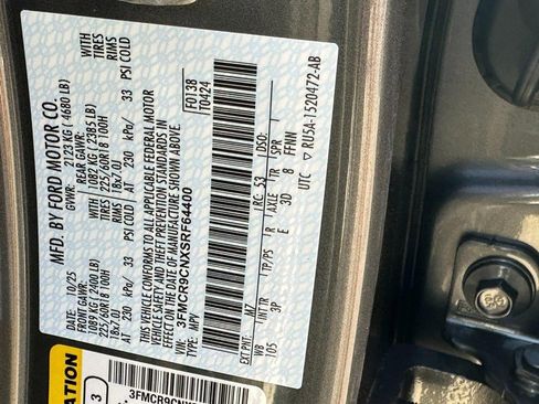 New 2025 Ford Bronco Sport Outer Banks image 14