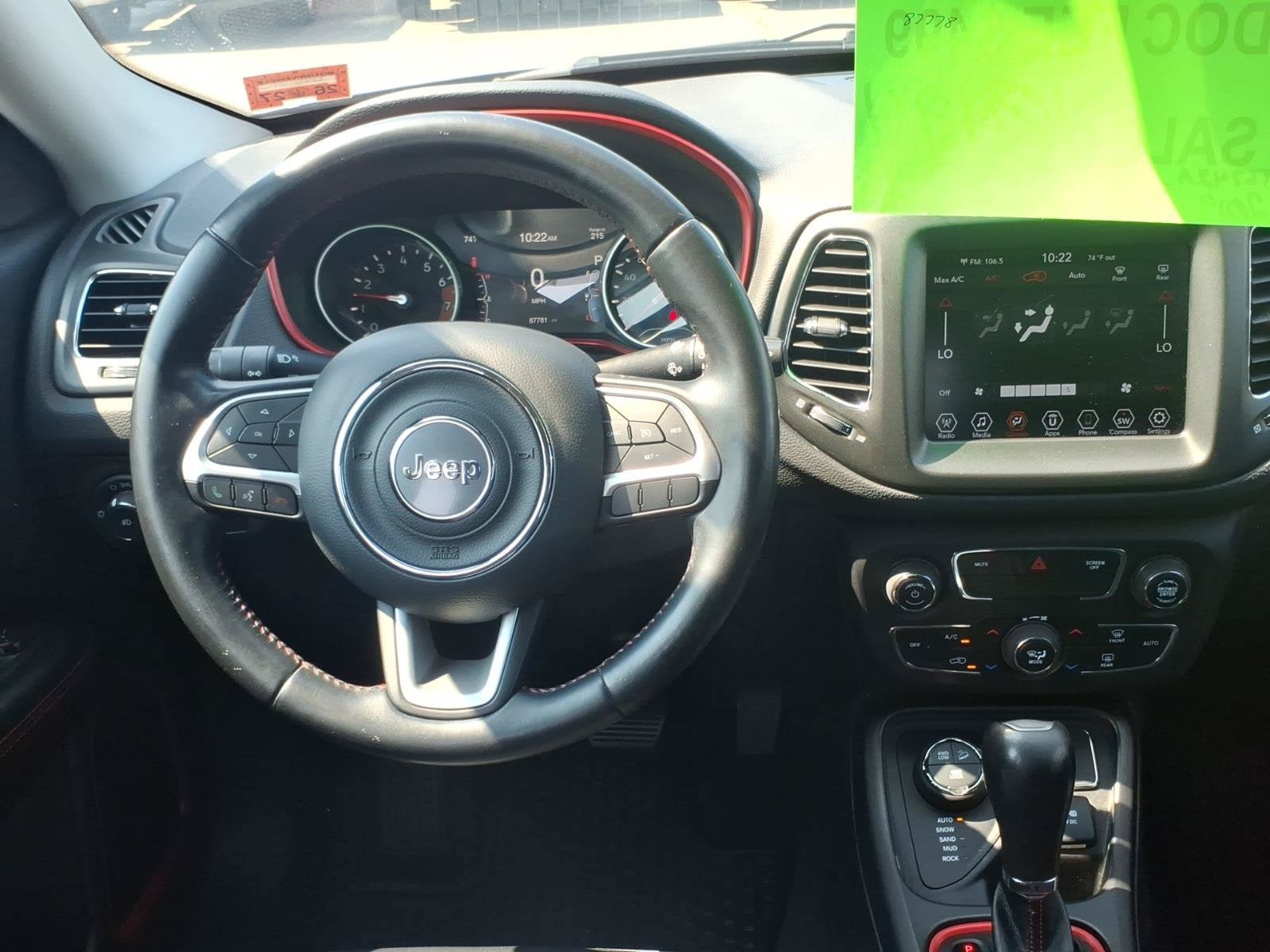 Used 2019 Jeep Compass Trailhawk AWD/4WD image 9