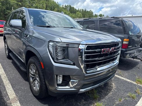Used 2022 GMC Yukon SLT w/ SLT Premium Package RWD image 1