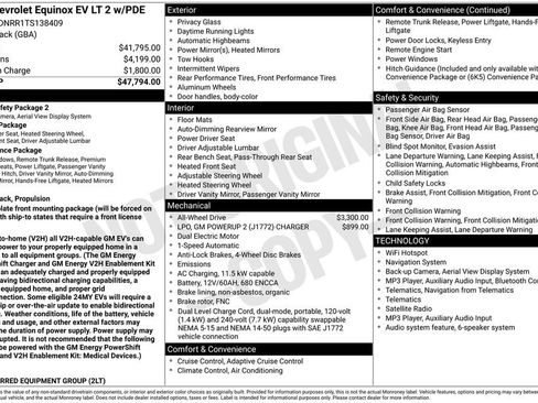 New 2026 Chevrolet Equinox EV LT AWD/4WD image 4