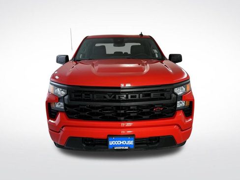 Certified 2024 Chevrolet Silverado 1500 Custom w/ Turbomax Blackout Package AWD/4WD image 3