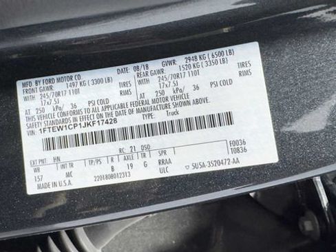 Used 2018 Ford F150 XLT w/ Trailer Tow Package RWD image 34
