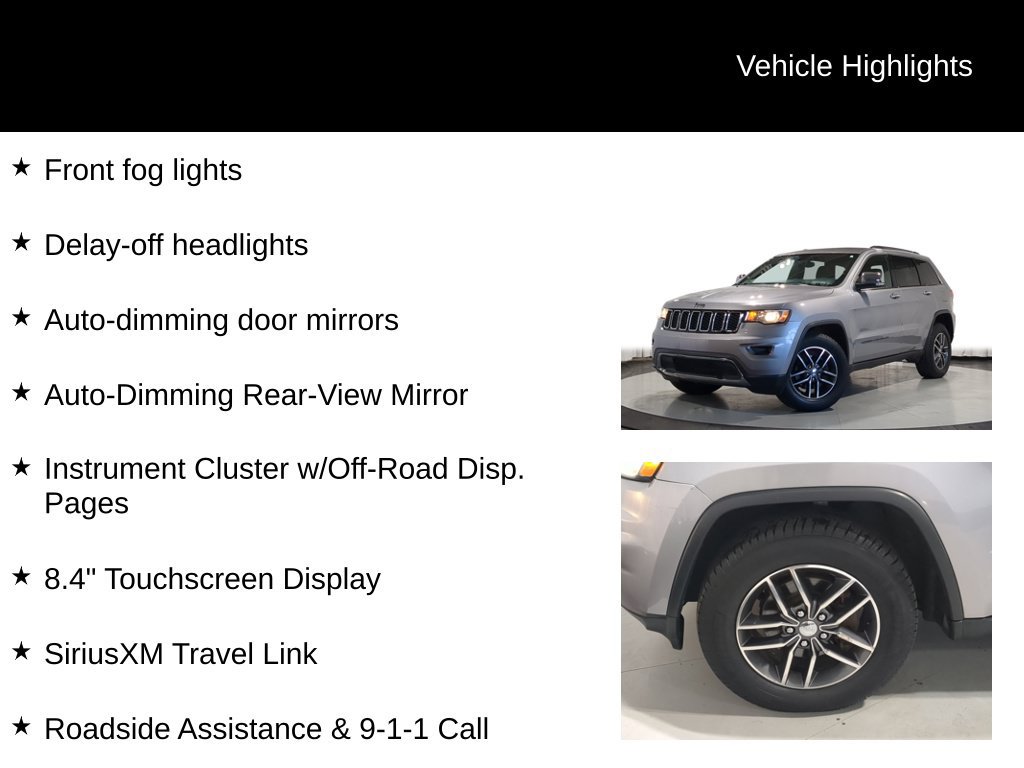 Used 2017 Jeep Grand Cherokee Limited AWD/4WD image 19