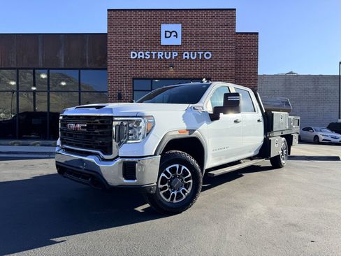 Used 2021 GMC Sierra 3500 4x4 Crew Cab w/ Gooseneck/5TH Wheel Package image 1