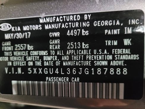 Used 2018 Kia Optima EX w/ Premium Package image 33