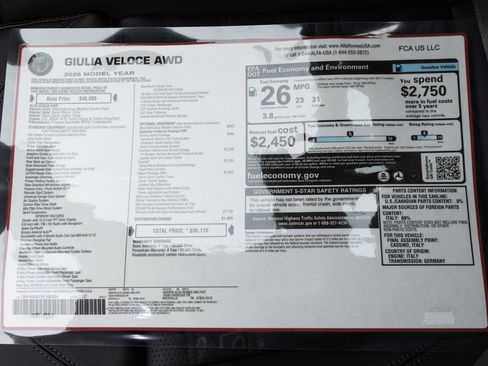 New 2025 Alfa Romeo Giulia image 49