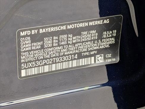 New 2026 BMW X3 xDrive30 image 20