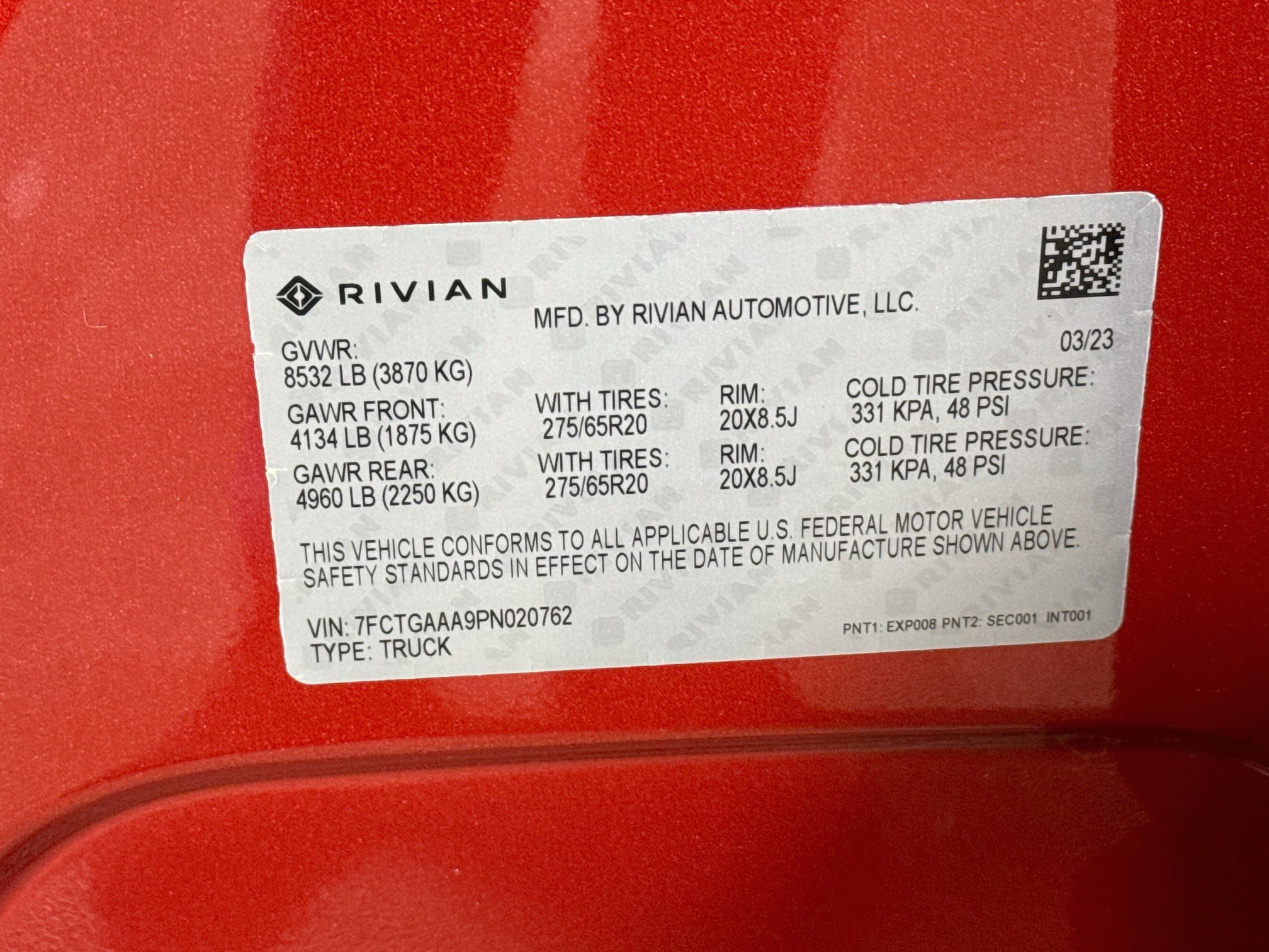 Used 2023 Rivian R1T Adventure Quad AWD/4WD image 29