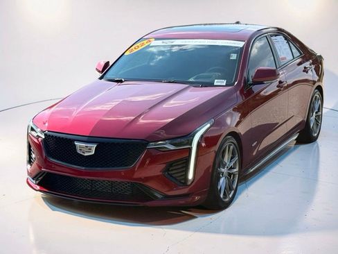 Certified 2024 Cadillac CT4 V w/ Navigation Package RWD image 7