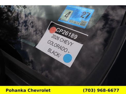 Certified 2026 Chevrolet Colorado W/T w/ WT Custom Package AWD/4WD image 33