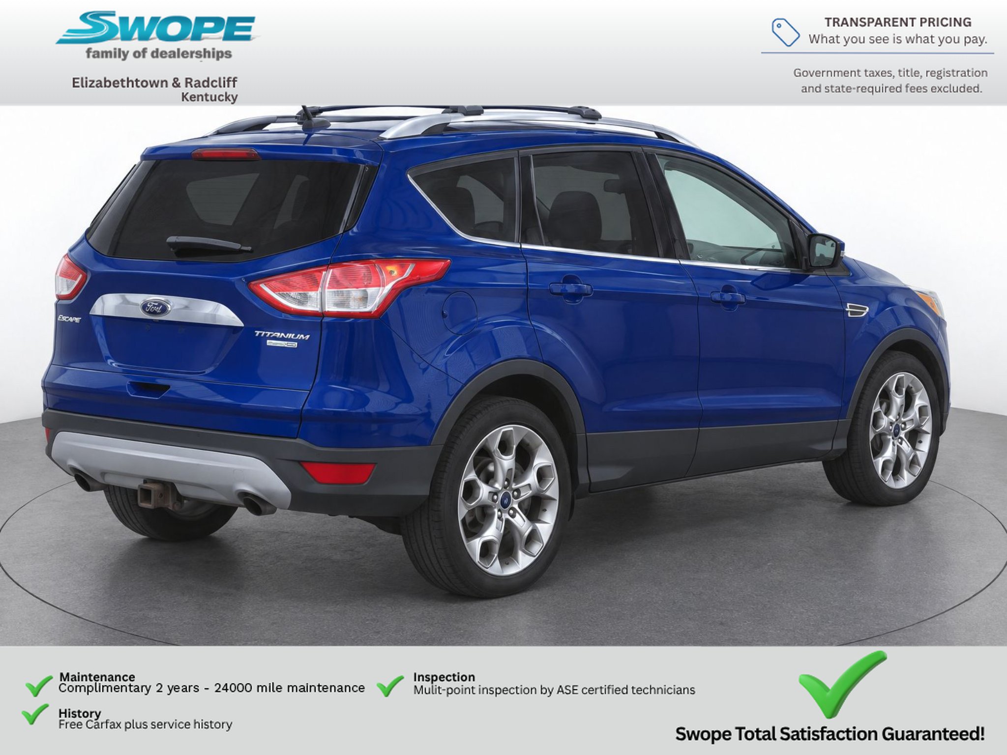 Used 2014 Ford Escape Titanium w/ Equipment Group 401A AWD/4WD image 5