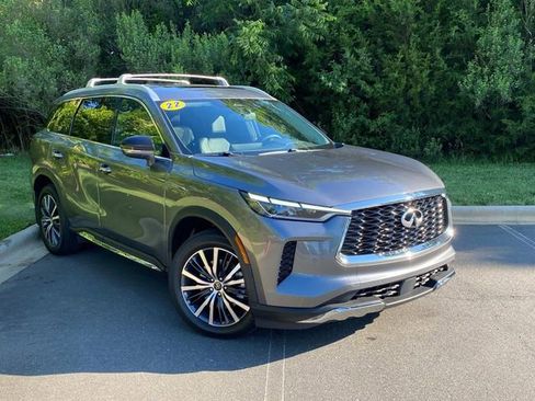 Used 2022 INFINITI QX60 Sensory w/ Cargo Package AWD/4WD image 1
