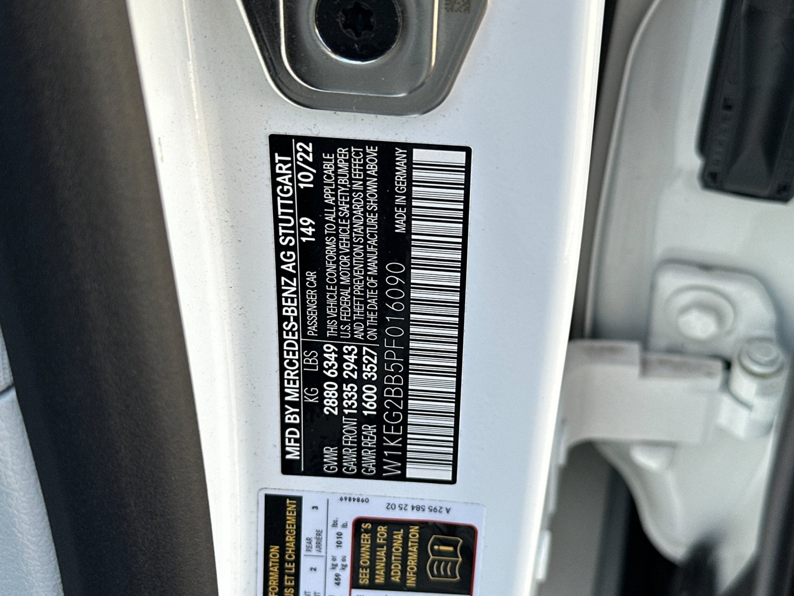 Certified 2023 Mercedes-Benz EQE 350+ Sedan image 35