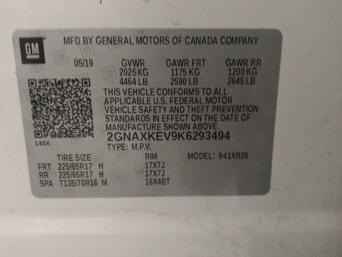 Used 2019 Chevrolet Equinox LT FWD image 33
