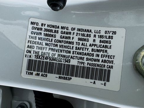 Used 2021 Honda Insight EX image 33