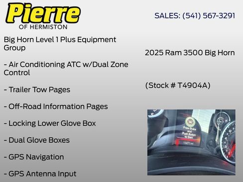 Used 2025 RAM 3500 Big Horn AWD/4WD image 7