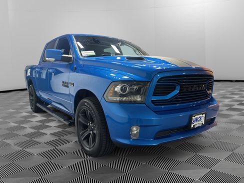 Used 2018 RAM 1500 Sport w/ Hydro Blue Sport Package AWD/4WD image 7