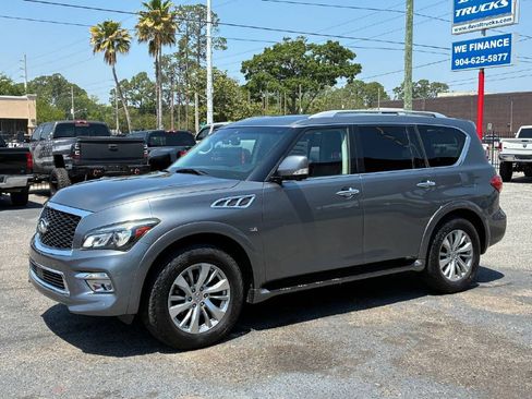 Used 2017 INFINITI QX80 4WD w/ Driver Assistance Package image 2