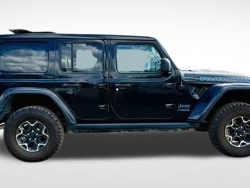 Used 2021 Jeep Wrangler Unlimited Rubicon 4xe w/ Steel Bumper Group image 8