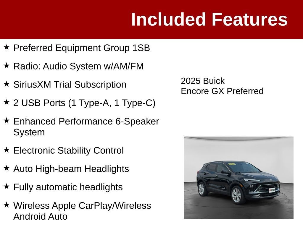 Used 2025 Buick Encore GX Preferred FWD image 3