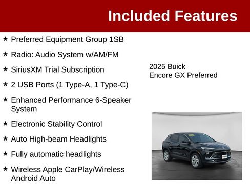 Used 2025 Buick Encore GX Preferred FWD image 3