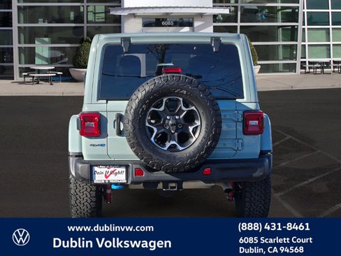 Used 2023 Jeep Wrangler Unlimited Rubicon 4xe w/ Steel Bumper Group image 5