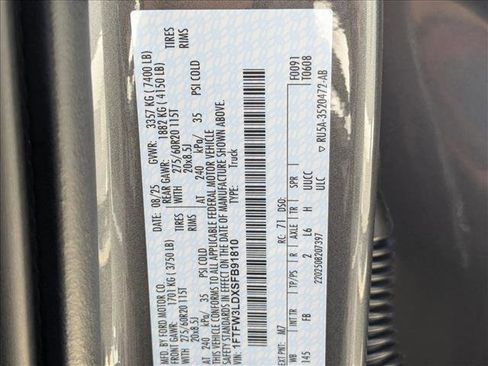 New 2025 Ford F150 XLT w/ Equipment Group 302A MID image 17