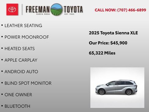 Used 2025 Toyota Sienna XLE FWD image 5