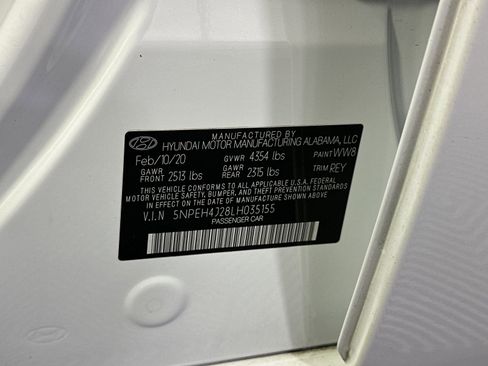 Used 2020 Hyundai Sonata Limited w/ Cargo Package image 40