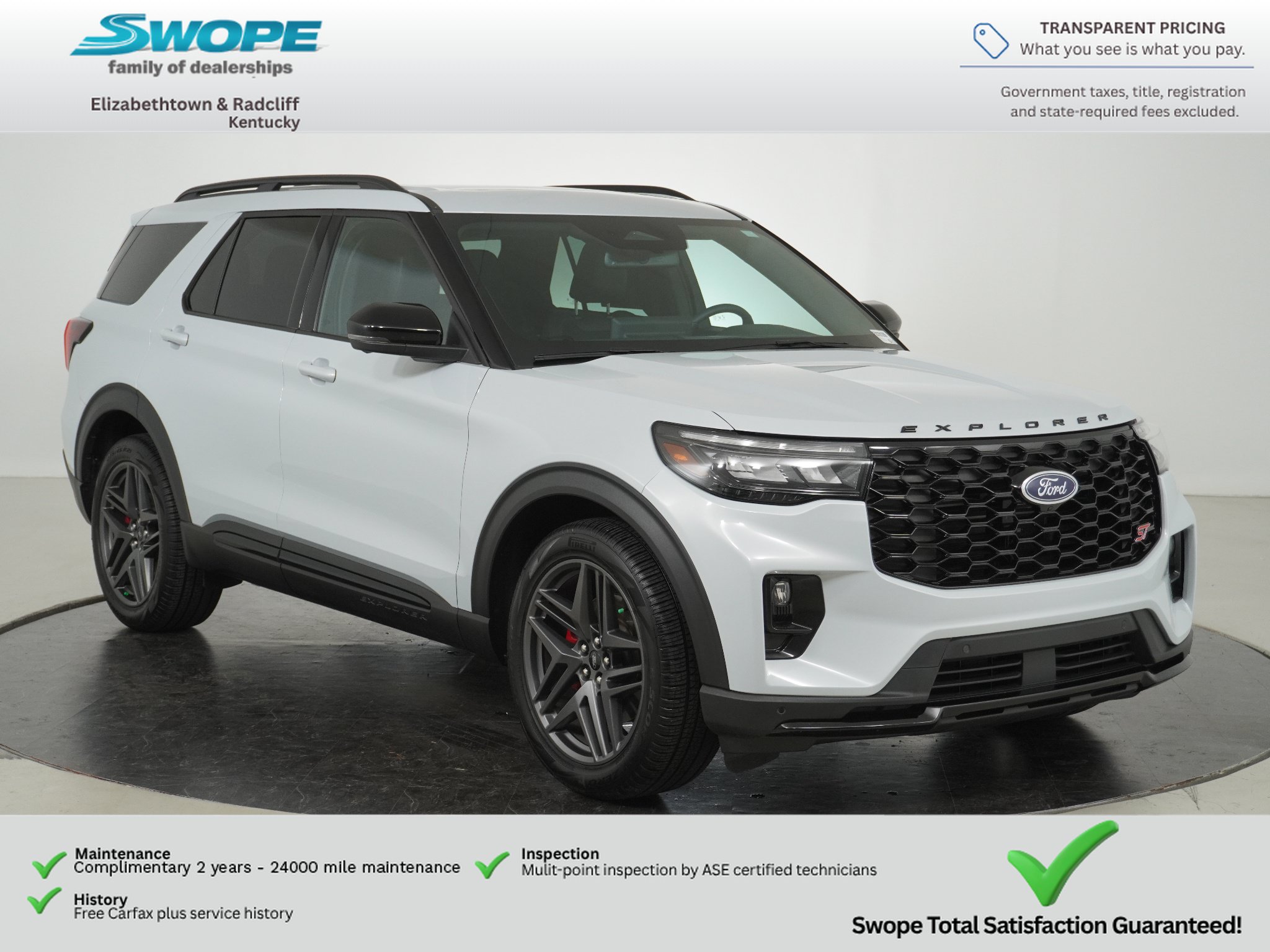 Used 2026 Ford Explorer ST w/ Sun And Sound Package AWD/4WD image 1